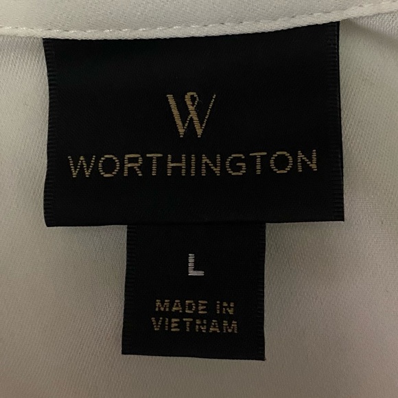 Worthington Tie Halter Shirt - Picture 8 of 8